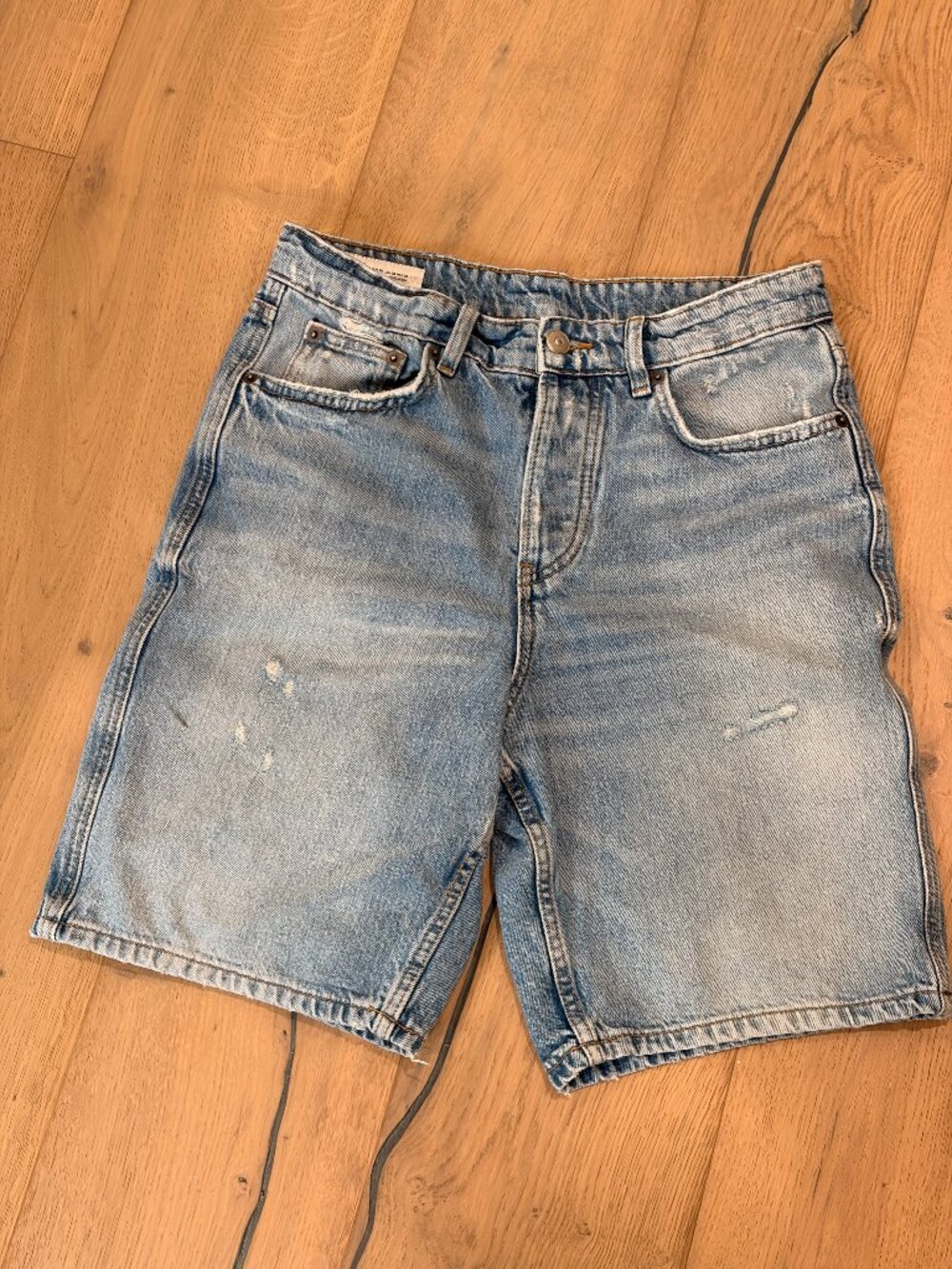 ZARA MEN JEAN DENIM SHORTS